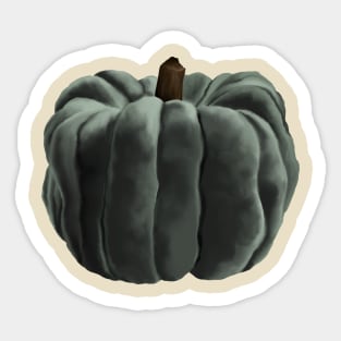 Spooky Halloween Pumpkin Sticker